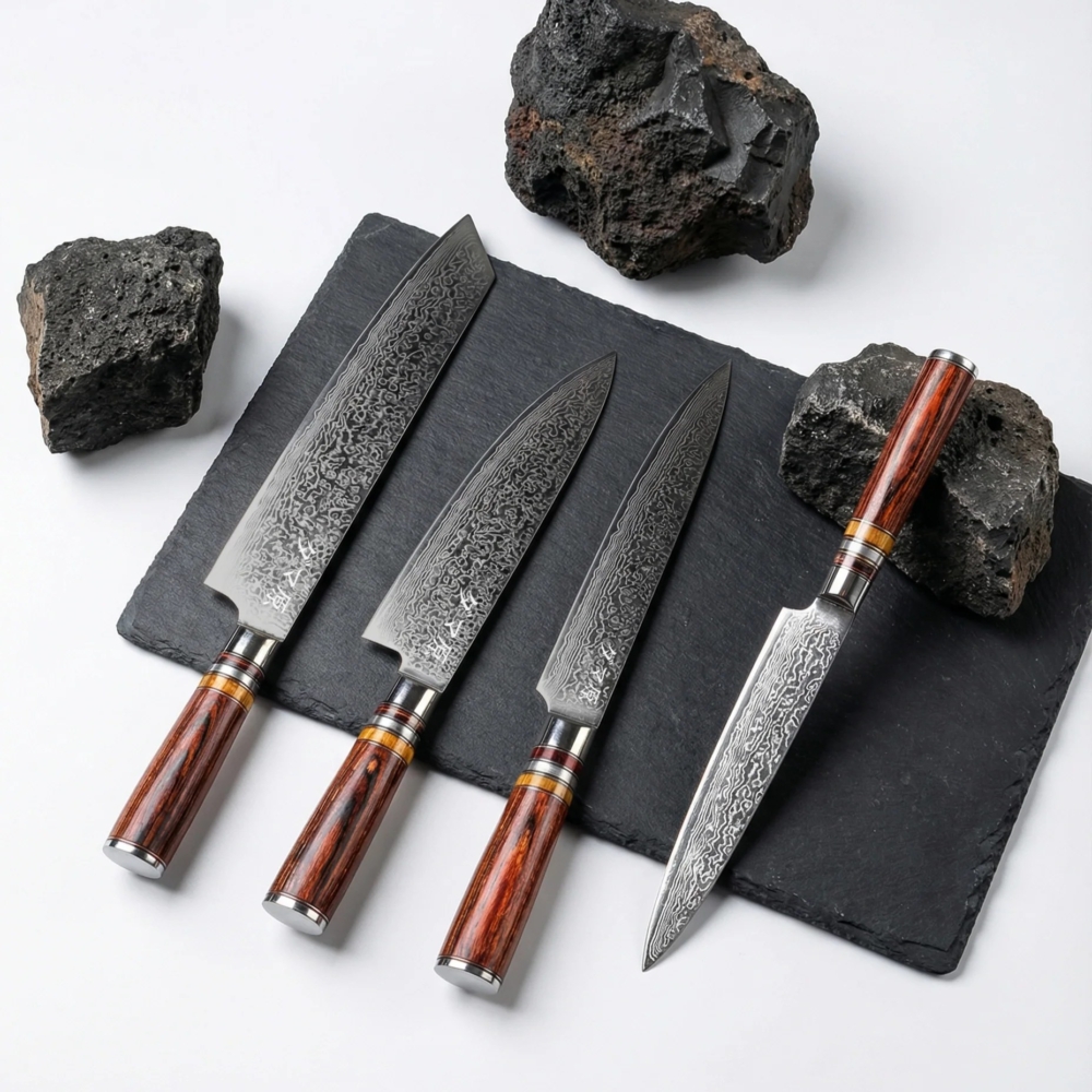 Evolution 4-Piece Knife Set – Takeshi Series