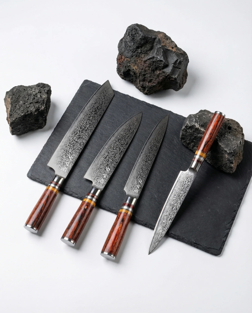 Evolution 4-Piece Knife Set – Takeshi Series