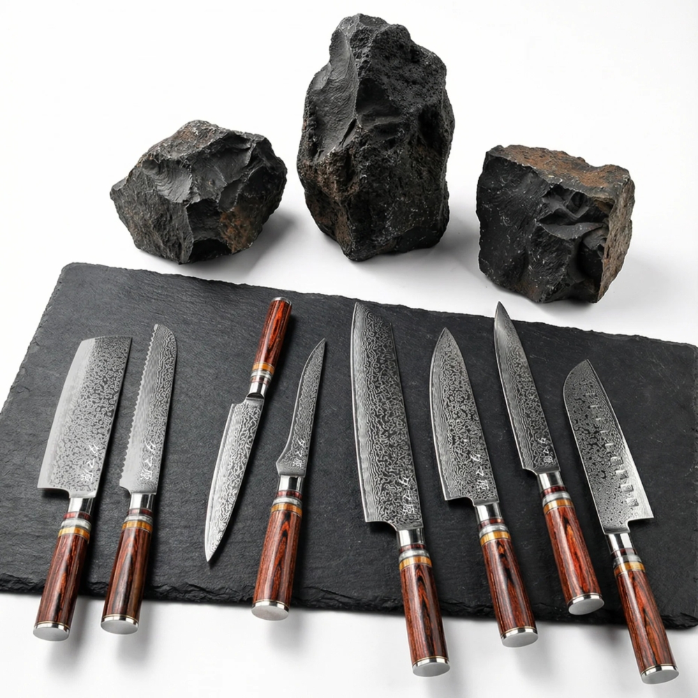Origin 8-Piece Knife Set – Takeshi Series
