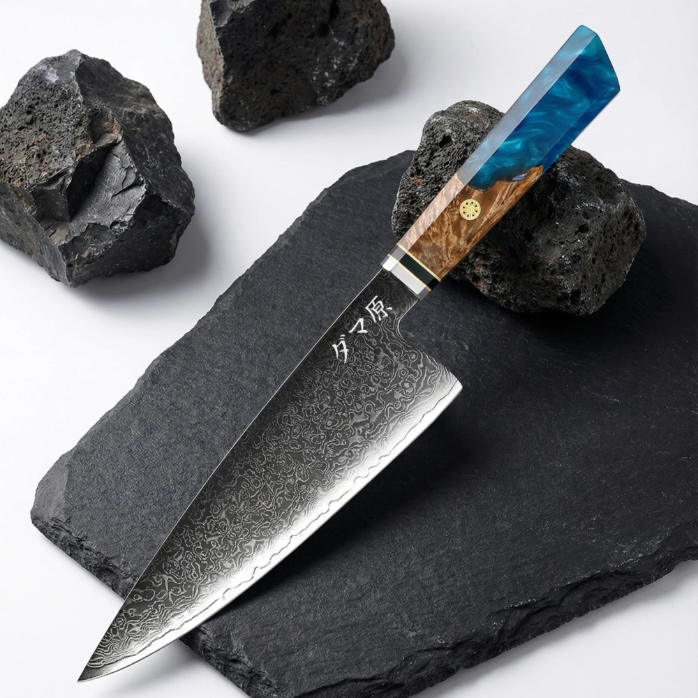 Couteau-japonais-DMS120-Deba-damas-origin-global-1 Gyuto Knife - Hiroshi Series