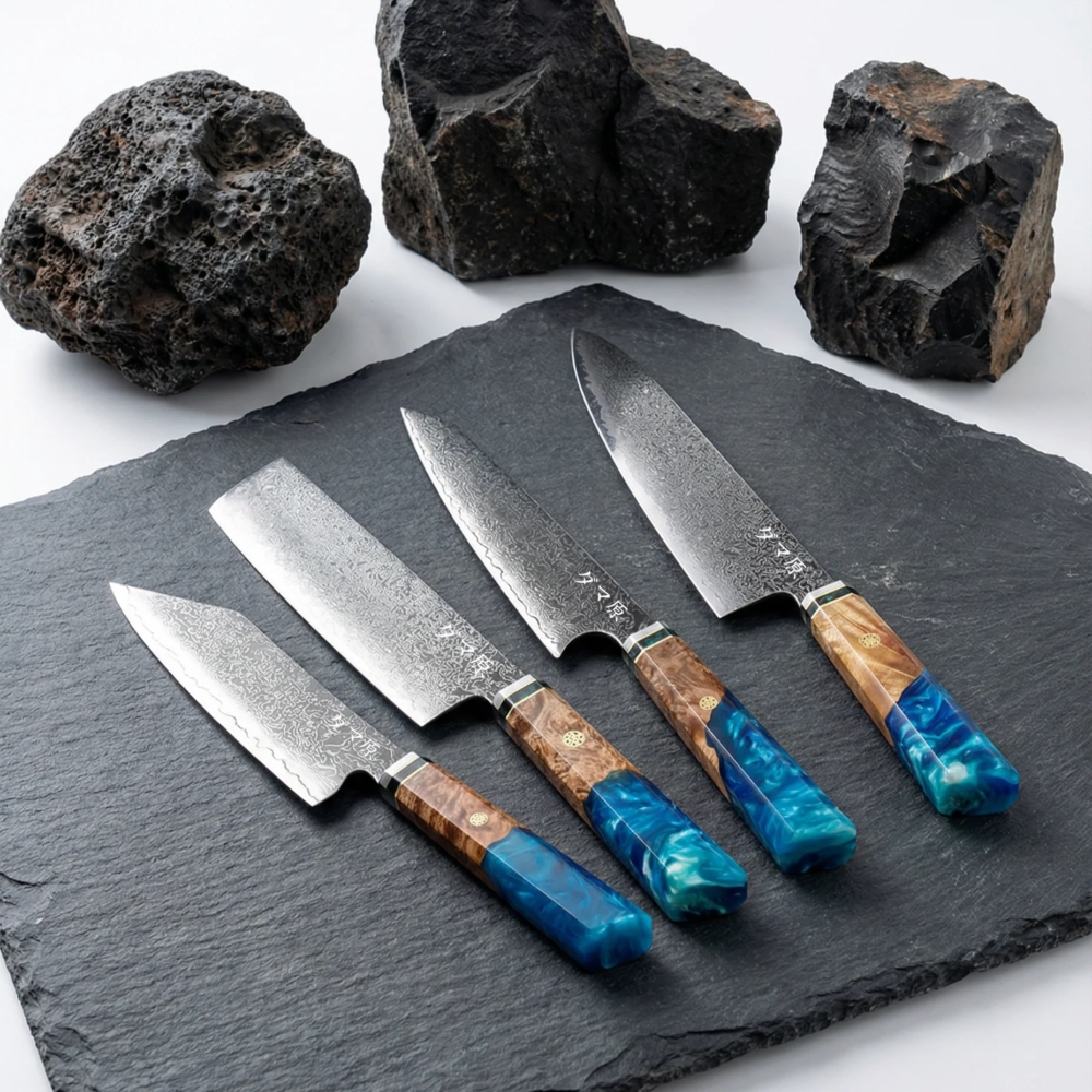 Evolution 4-Piece Knife Set – Hiroshi Series