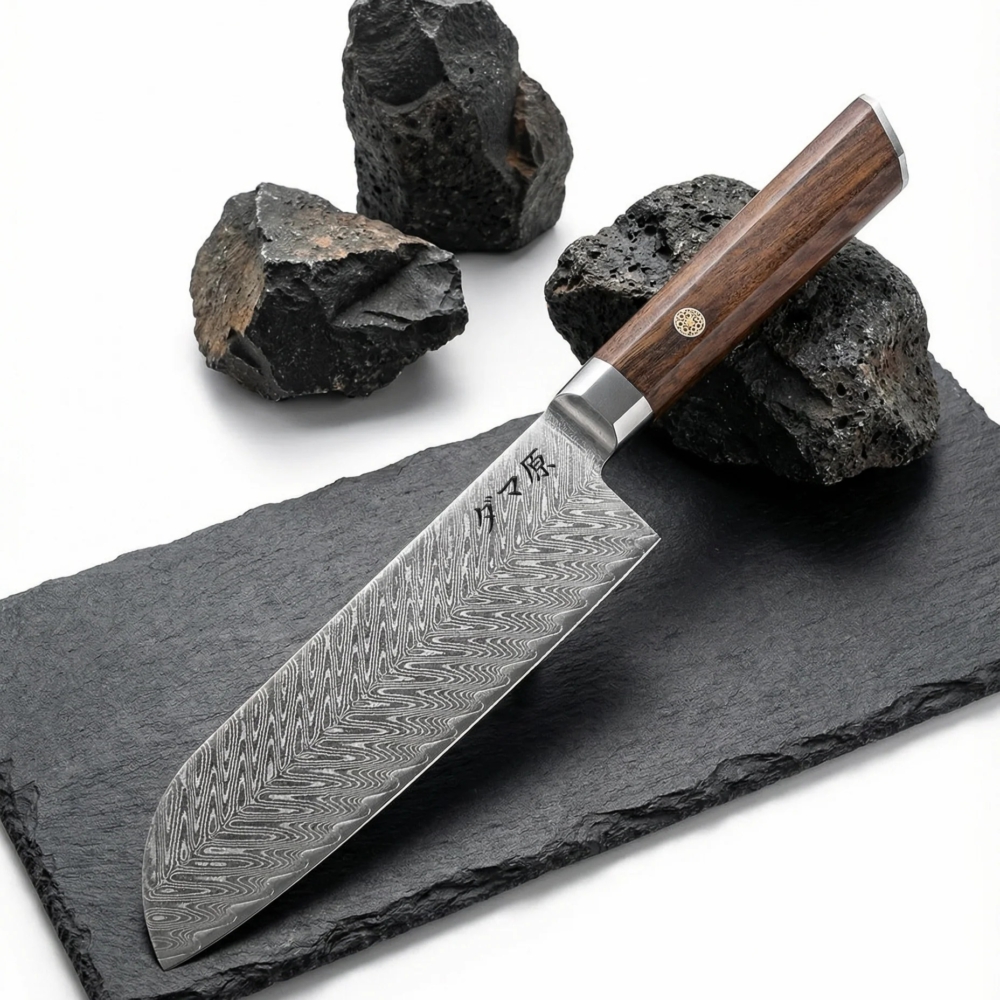 Santoku Knife - Kurohana Series