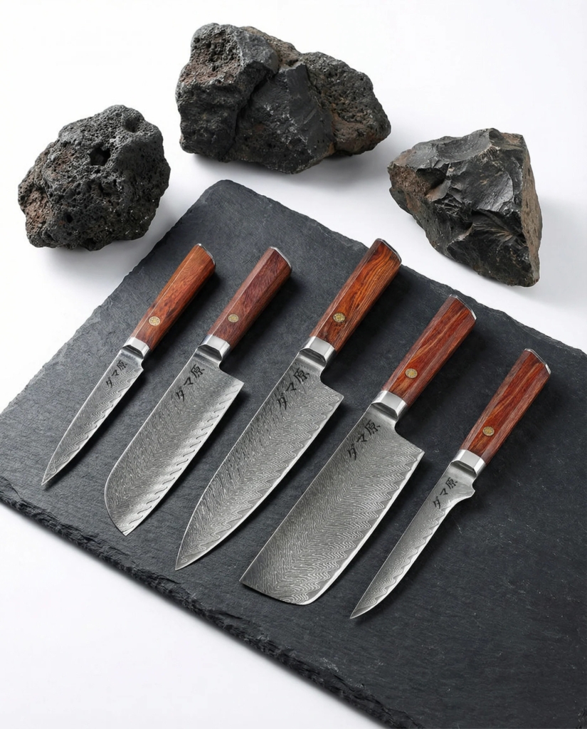 Ascension 5-Piece Knife Set - Kurohana Series