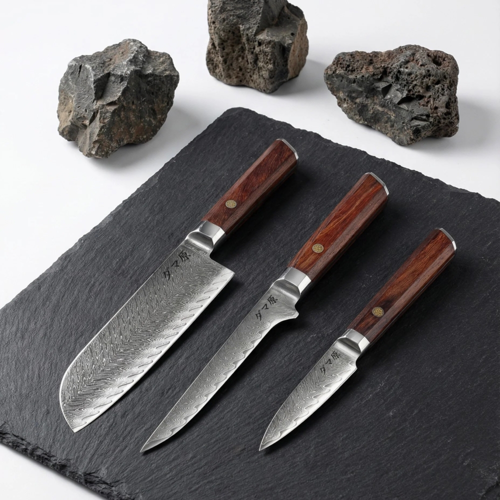 Evolution 3-Piece Knife Set – Kurohana Series
