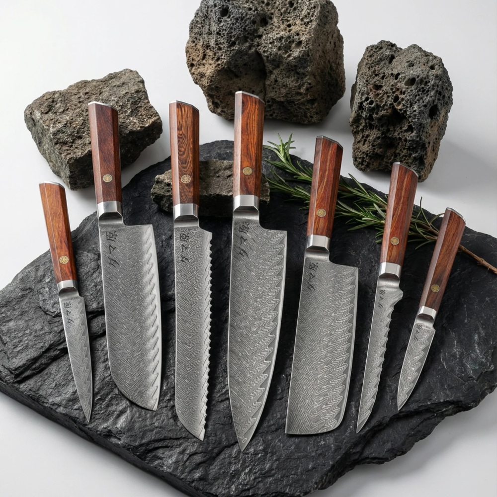 Origin 7-Piece Knife Set – Kurohana Series
