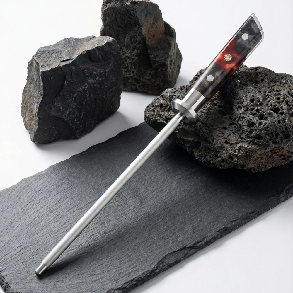Couteau-japonais-DMS127-fusil-damas-origin-global-1 Sharpening Rod - Kage Series