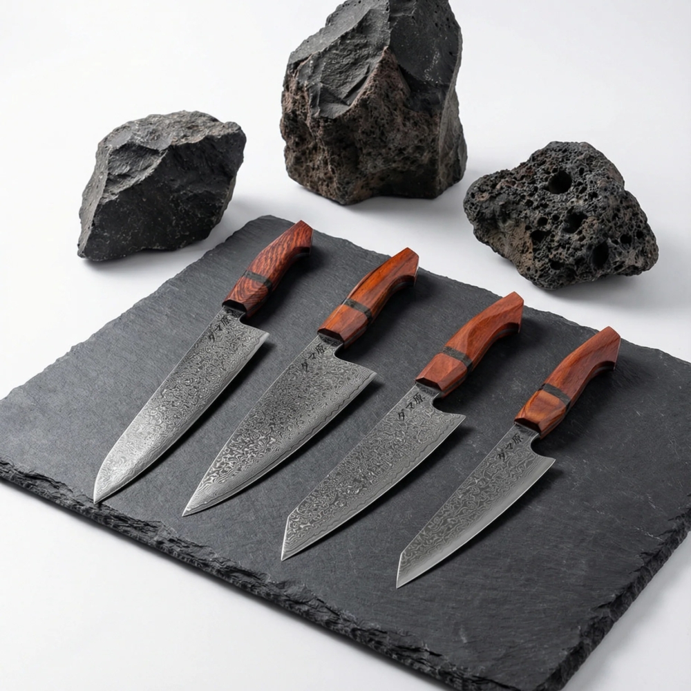 Evolution 4-Piece Knife Set – Renshu Series