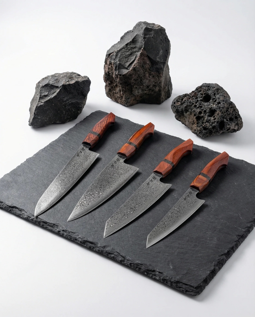 Evolution 4-Piece Knife Set – Renshu Series