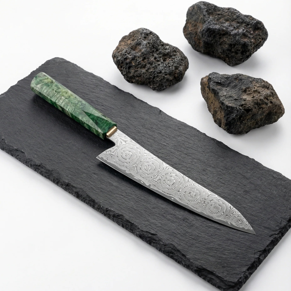 Couteau-japonais-DMS144-gyuto-damas-origin-global-1 Gyuto Knife - Aoyama Series