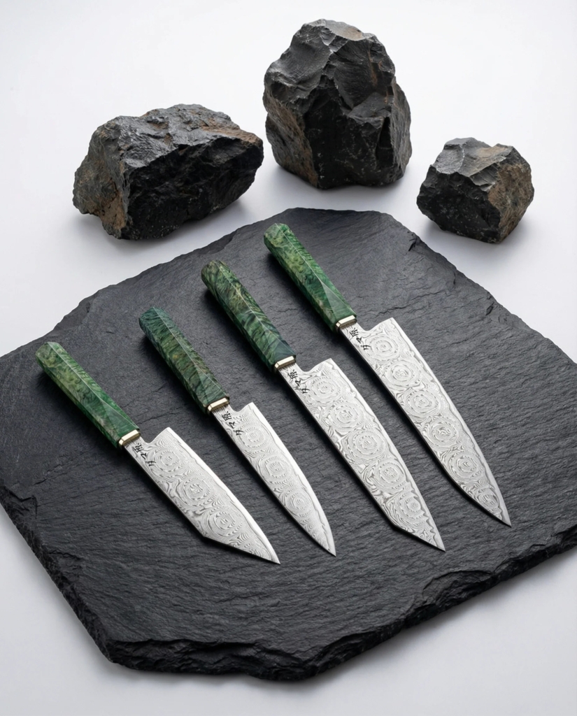 Evolution 4-Piece Knife Set – Aoyama Series