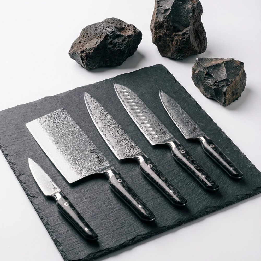 Ascension 5-Piece Knife Set - Miyamoto Series