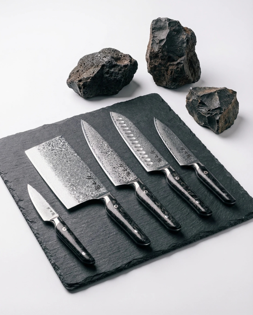 Ascension 5-Piece Knife Set - Miyamoto Series