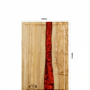 Artisan Cutting Board – Resin & Olive Wood