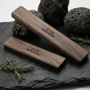 Black Walnut Magnetic Wall Knife Holder
