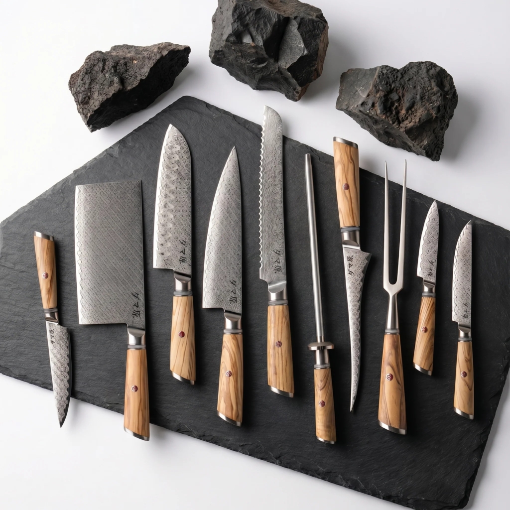 Origin 8-Piece Knife Set – Takumi Series
