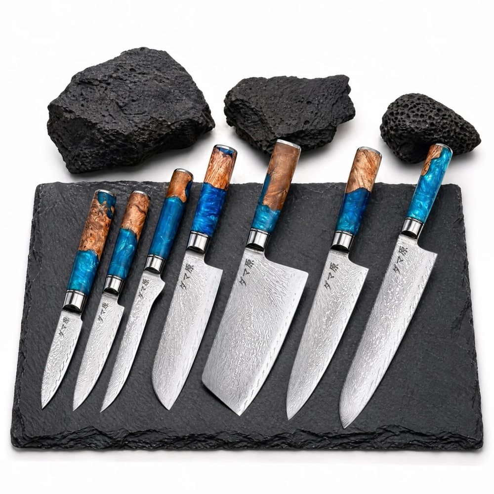 Ascension 7-Piece Knife Set - Mizuki Series
